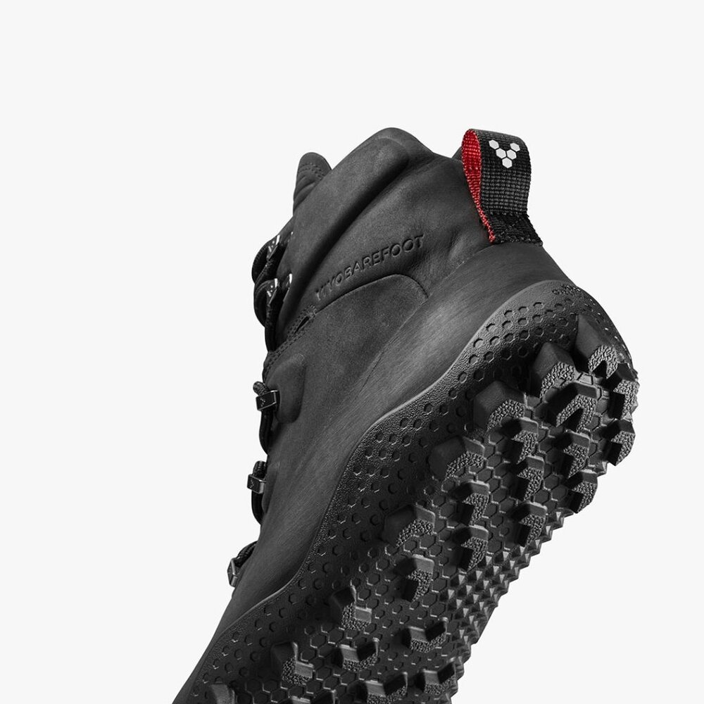 Vivobarefoot Tracker Winter II SG Womens in Obsidian - Picture 7 of 8